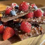 star-spangled chocolate bark - featured image