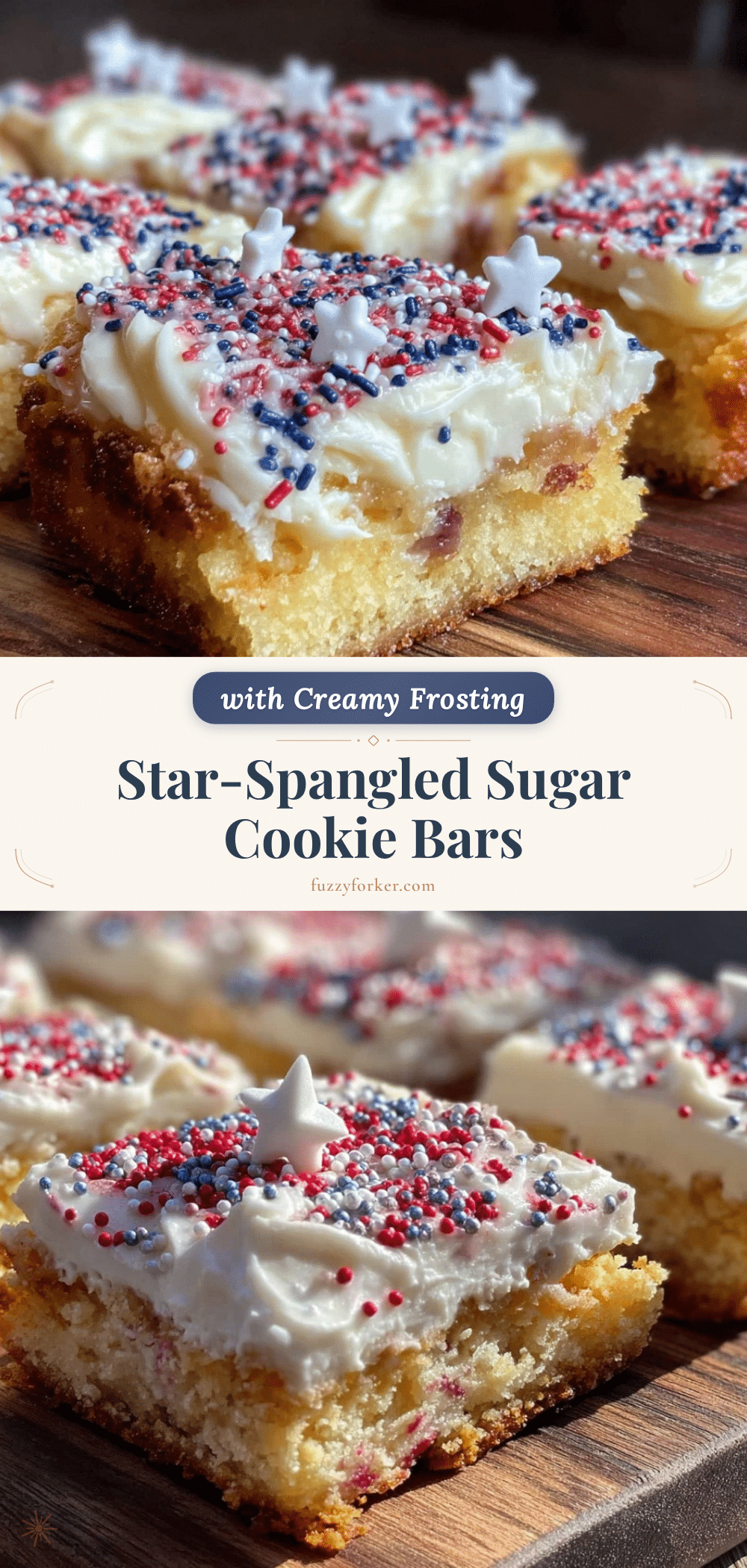 star-spangled sugar cookie bars recipe