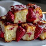 strawberry shortcake kabobs - featured image