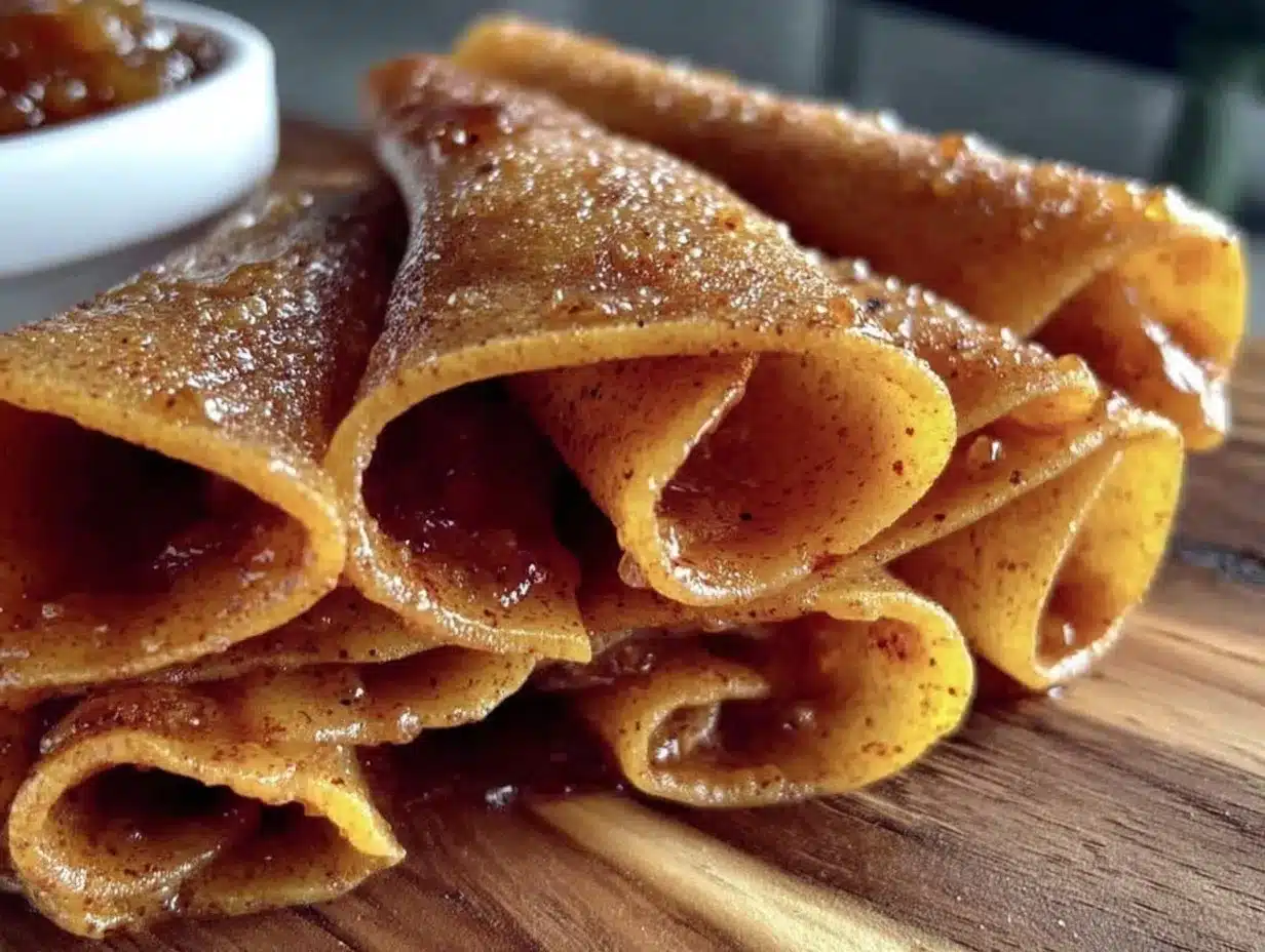 apple cinnamon fruit roll-ups preparation steps