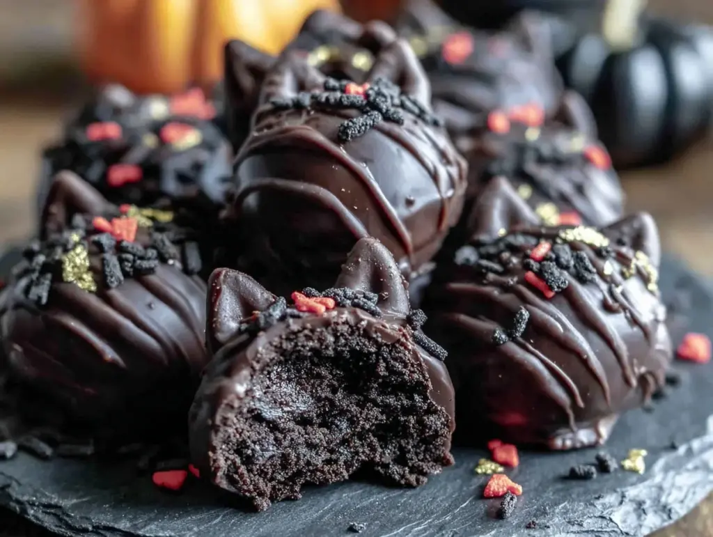 black cat oreo truffles - featured image