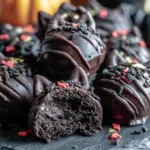 black cat oreo truffles - featured image