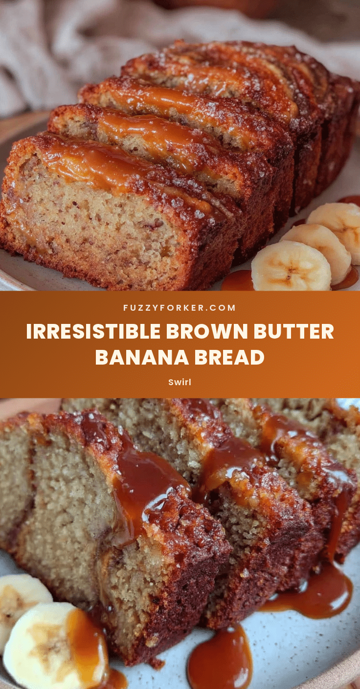 brown butter banana bread recipe