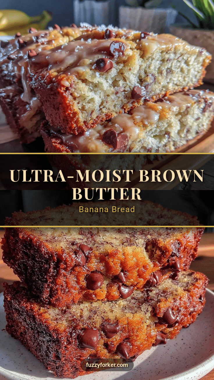 brown butter banana bread recipe