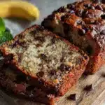 chocolate chip banana protein bread - featured image