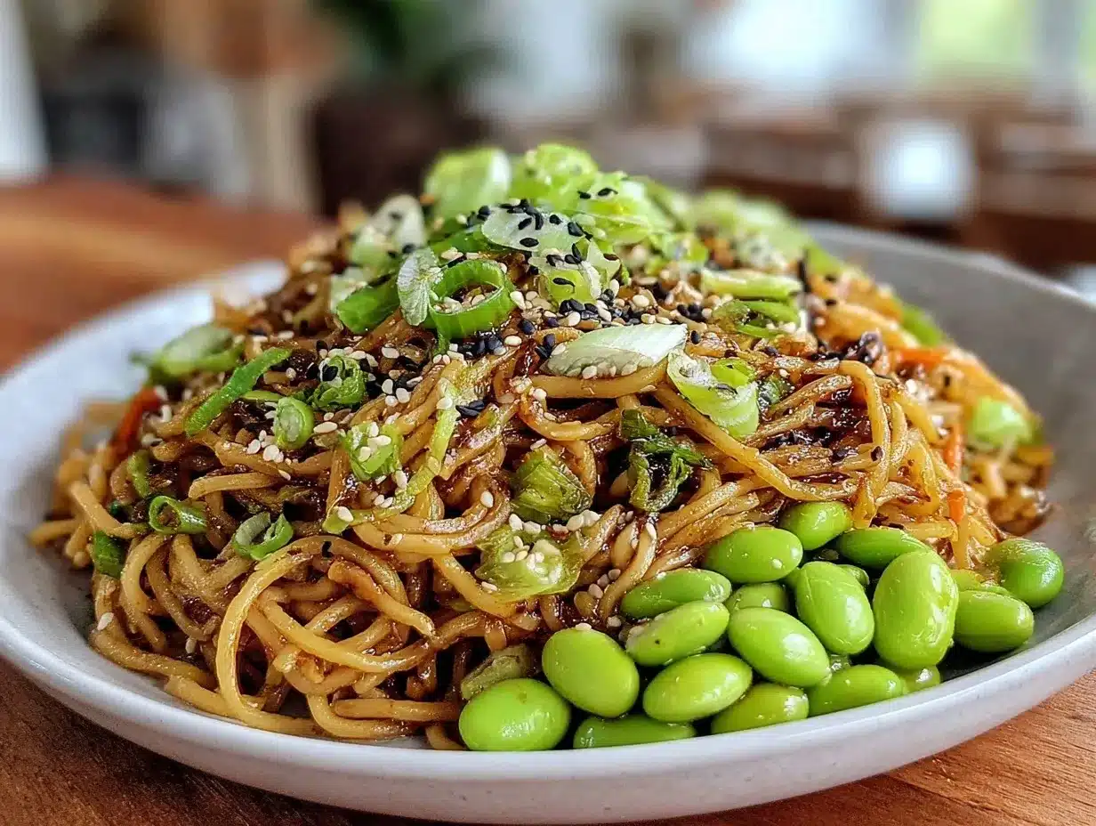 cold sesame noodle lunch box preparation steps