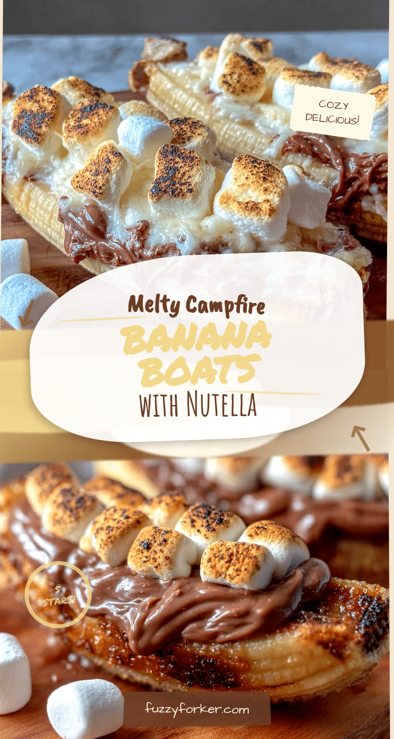 cozy campfire banana boats recipe