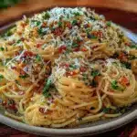 creamy garlic butter pasta - featured image