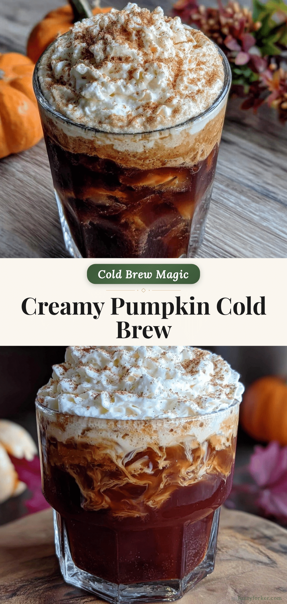 creamy pumpkin cold brew coffee recipe