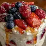 creamy viral cottage cheese overnight oats - featured image