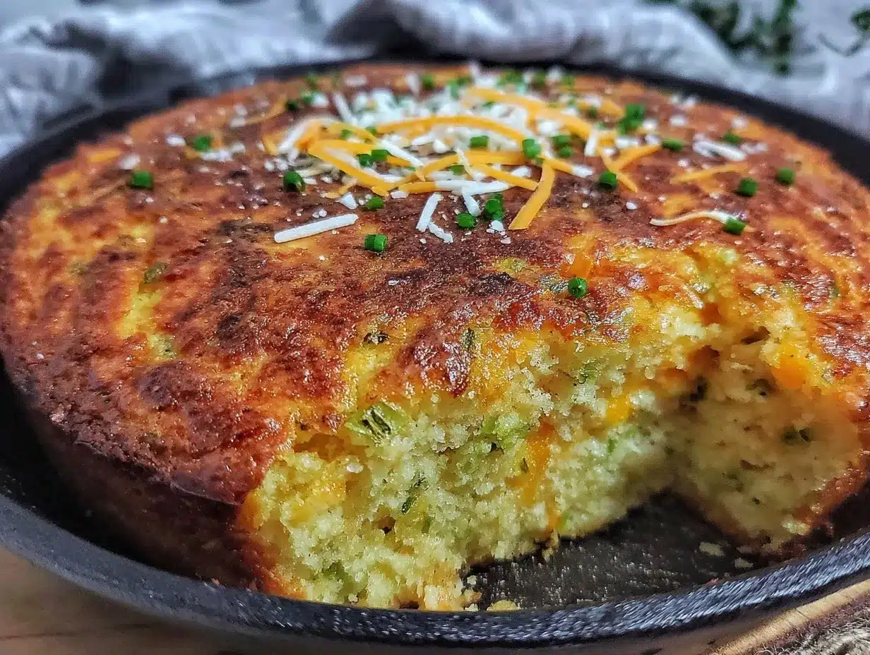 crispy green chile cheddar cornbread preparation steps