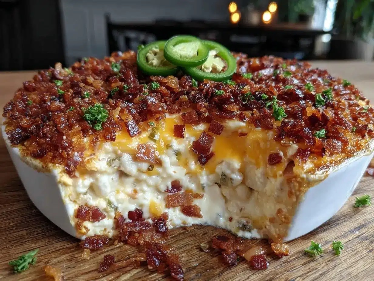 crispy loaded jalapeño popper dip preparation steps