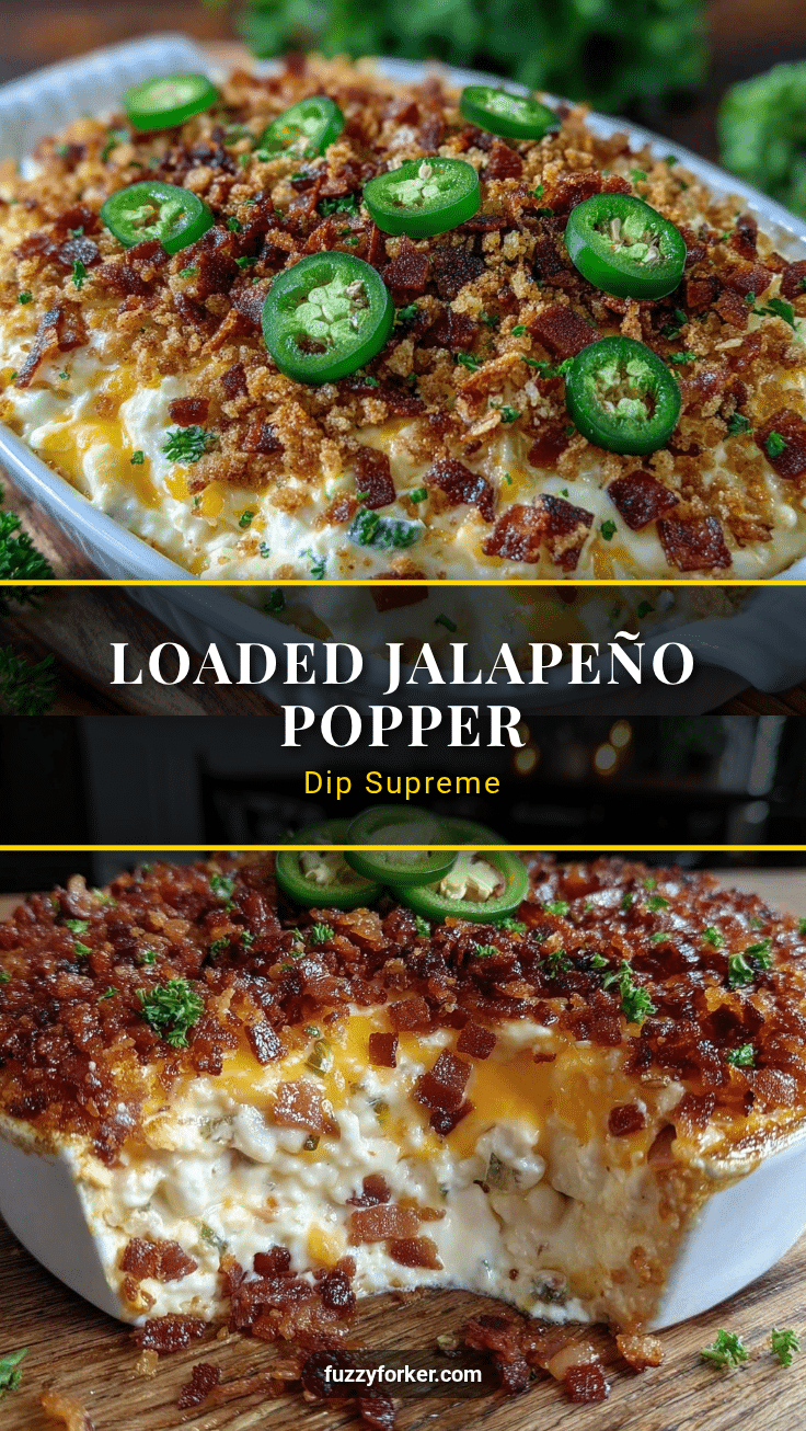 crispy loaded jalapeño popper dip recipe