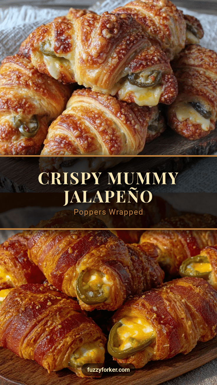 Crispy Mummy Jalapeño Poppers recipe