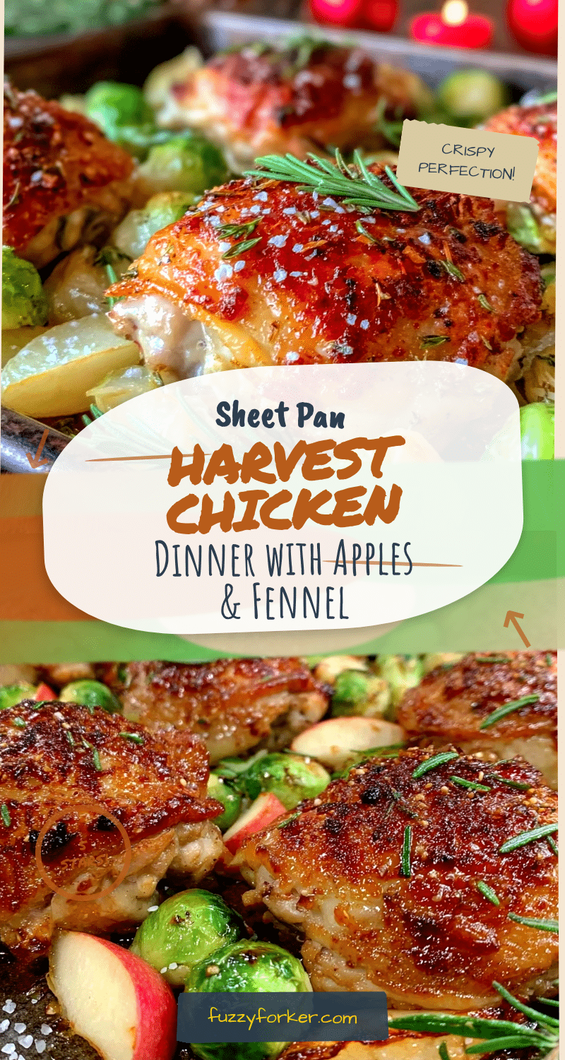 crispy sheet pan harvest chicken recipe