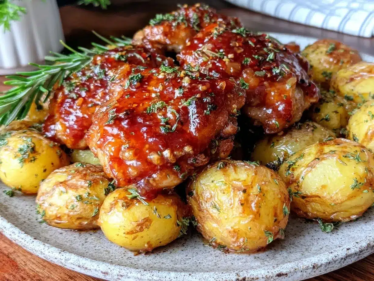 crockpot brown sugar garlic chicken thighs preparation steps