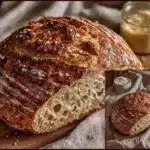 easy beginner sourdough starter - featured image
