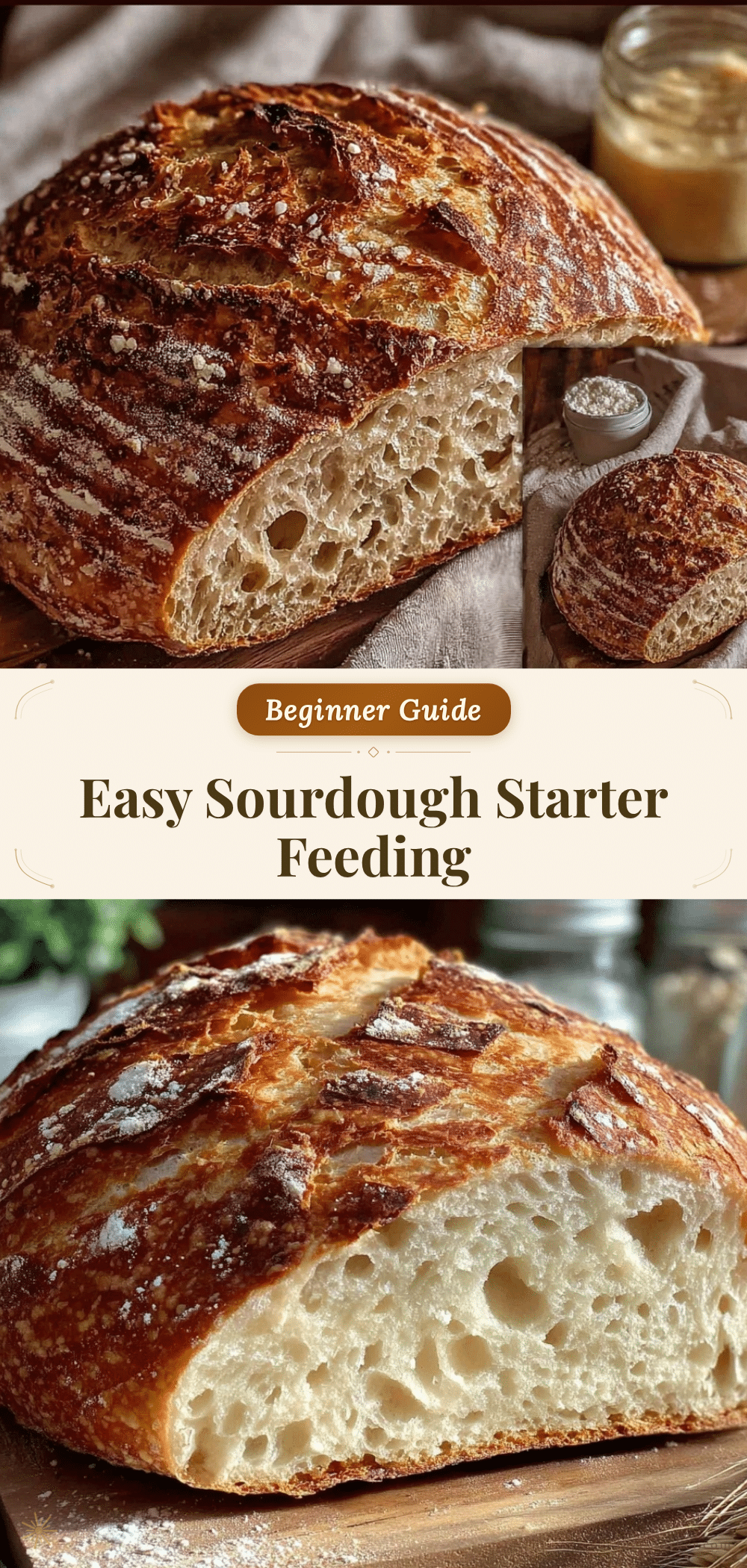 easy beginner sourdough starter recipe