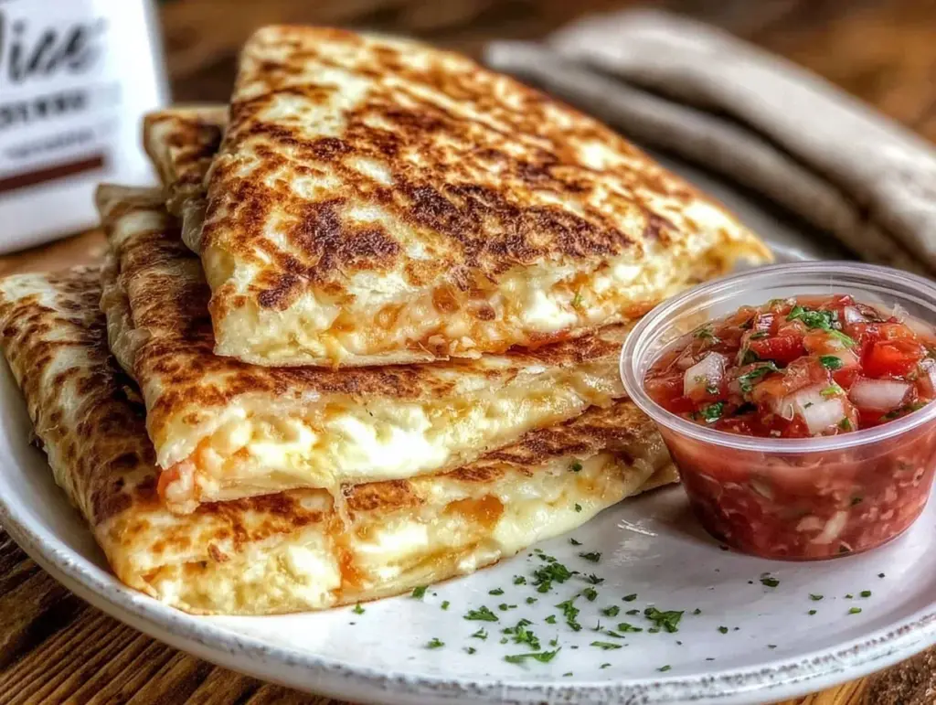 easy cheesy picky eater lunchbox quesadilla - featured image