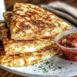 easy cheesy picky eater lunchbox quesadilla - featured image