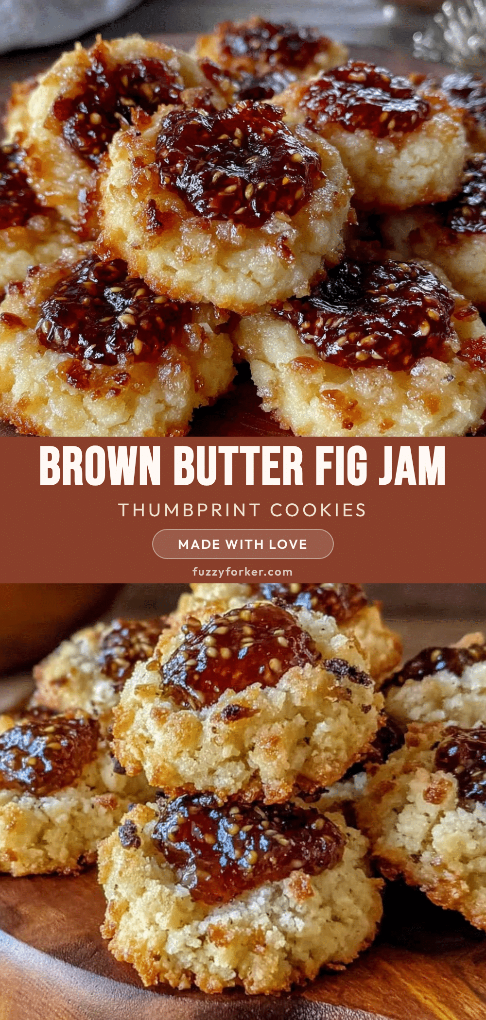 fig jam thumbprint cookies recipe