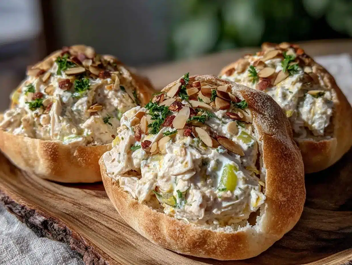 Fresh Greek Yogurt Chicken Salad preparation steps