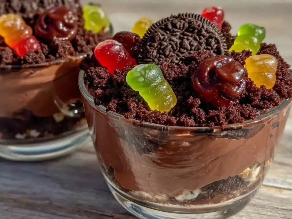 graveyard dirt cups - featured image