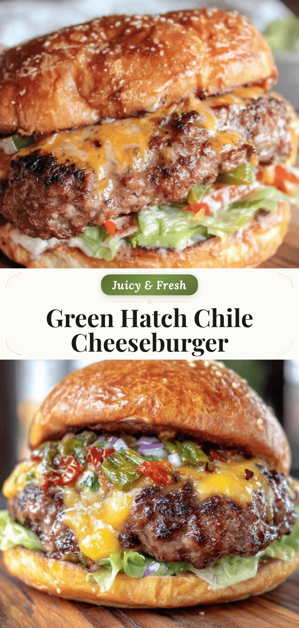 green hatch chile cheeseburger recipe