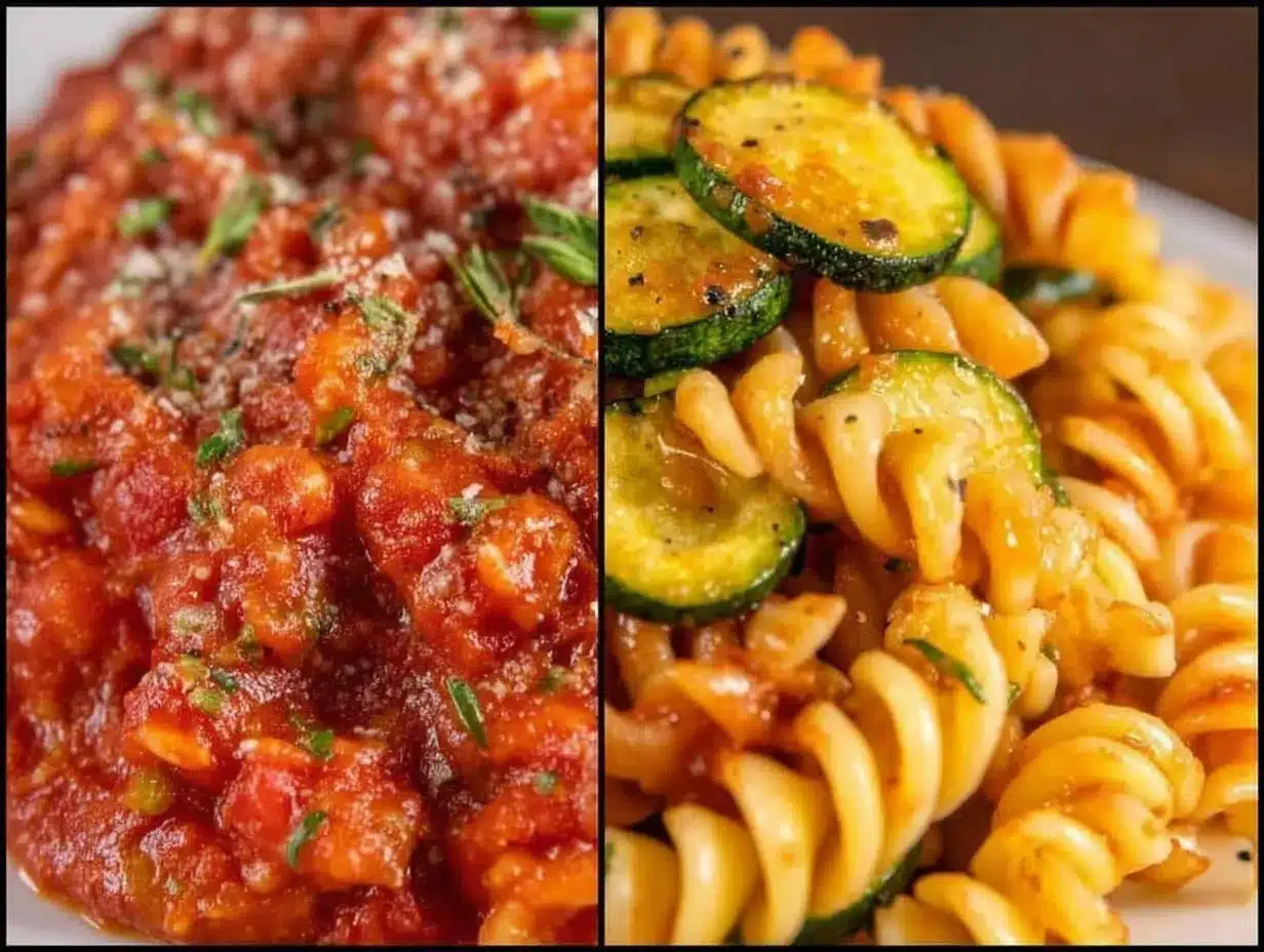 healthy thermos pasta preparation steps