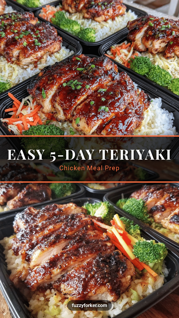 high-protein teriyaki chicken meal prep recipe