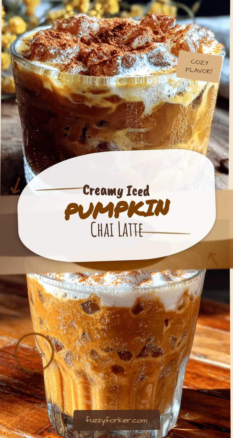 iced pumpkin chai latte recipe