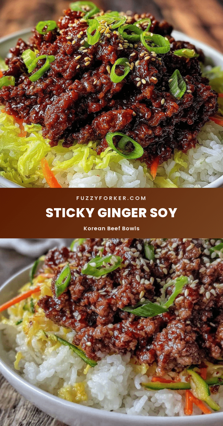 korean ground beef bowls recipe