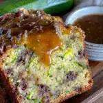 moist chocolate chip zucchini bread - featured image