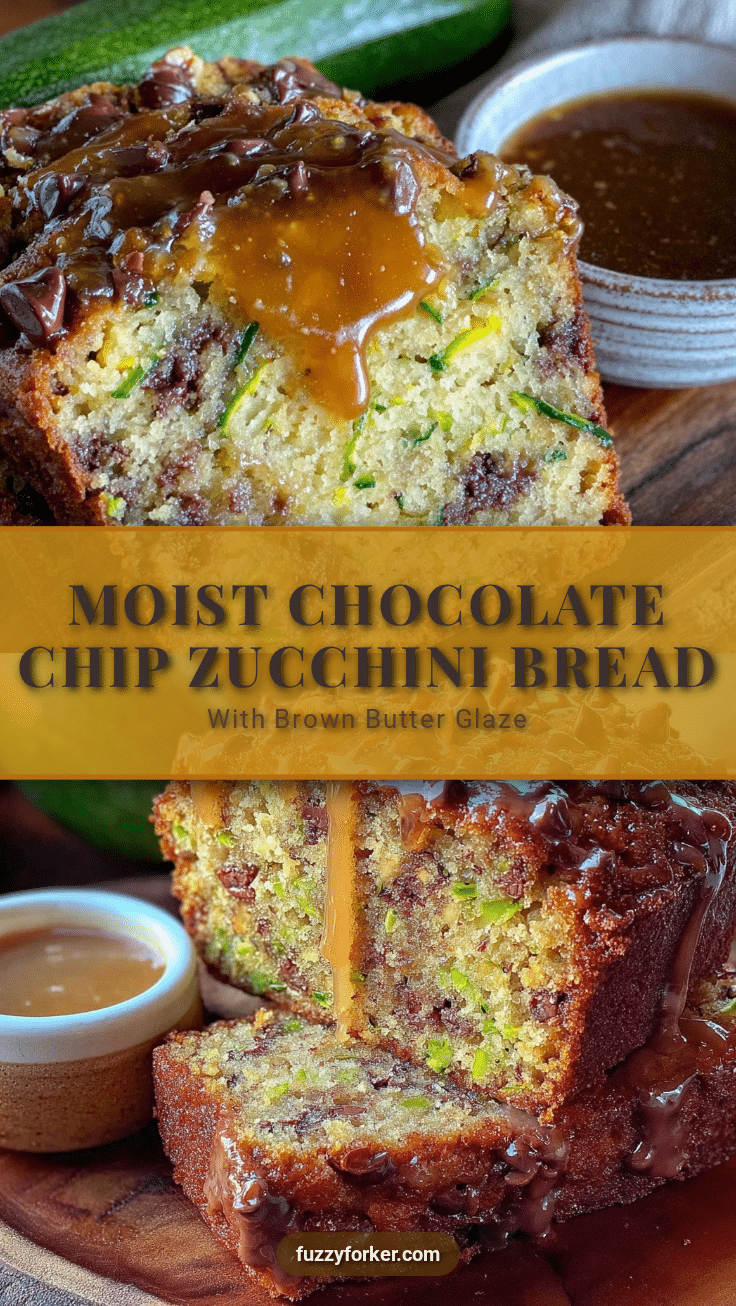 moist chocolate chip zucchini bread recipe
