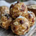 no-bake peanut butter energy balls - featured image