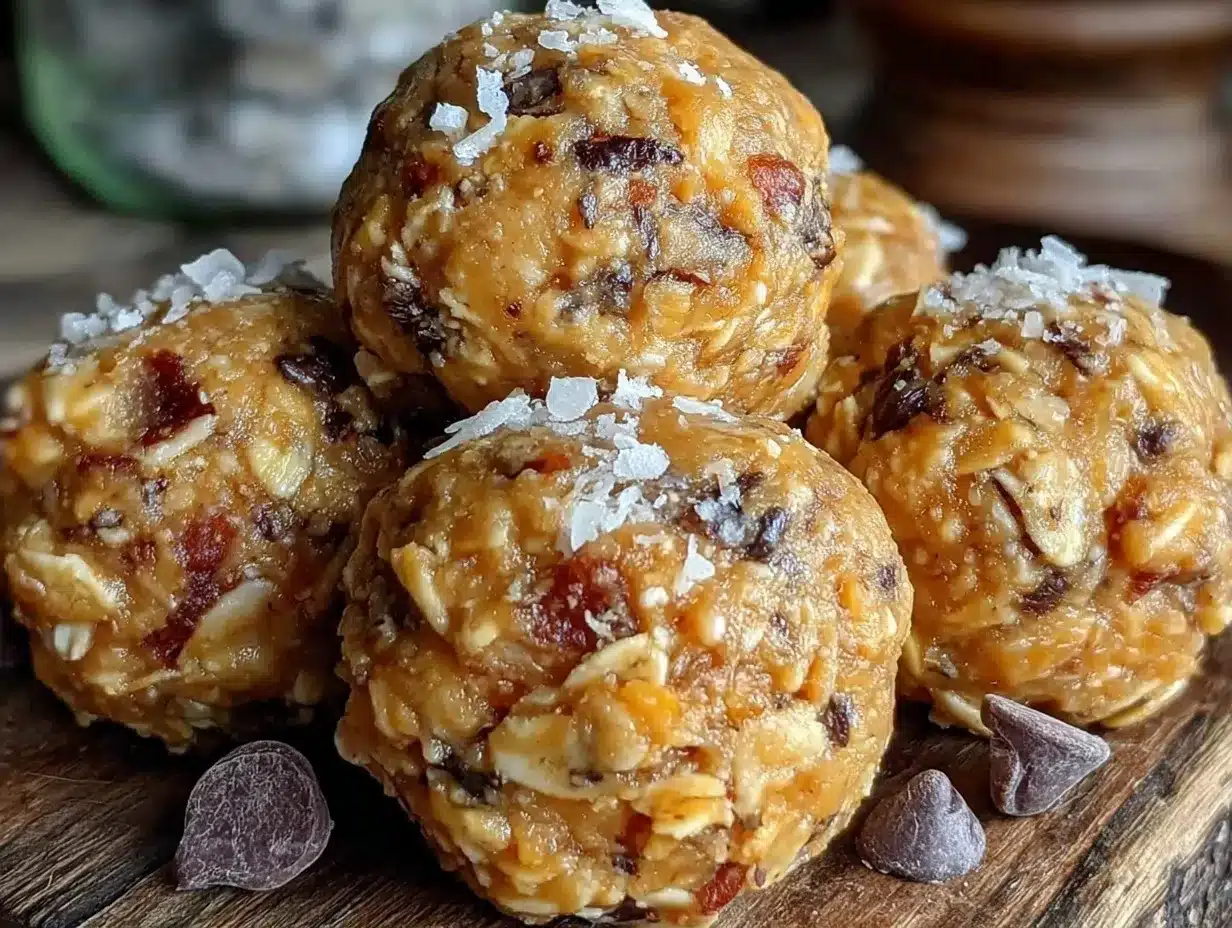 no-bake peanut butter energy balls preparation steps