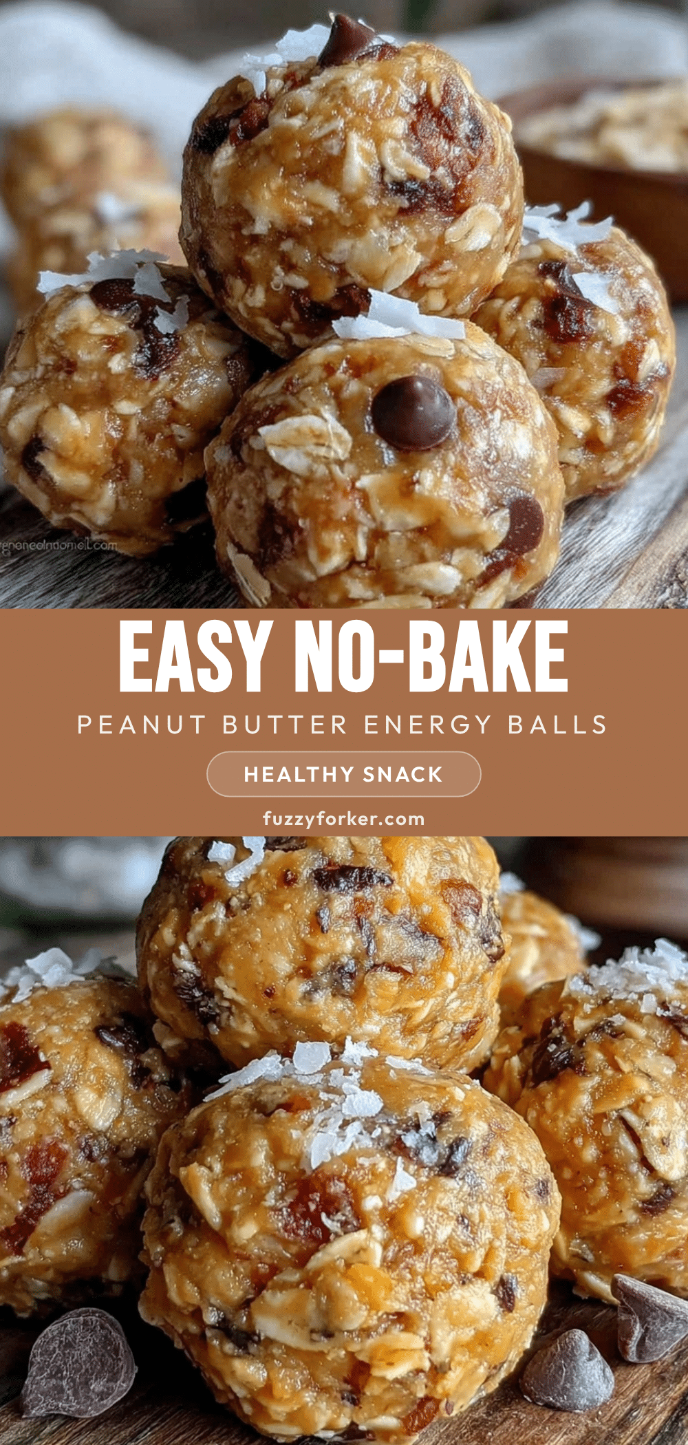 no-bake peanut butter energy balls recipe