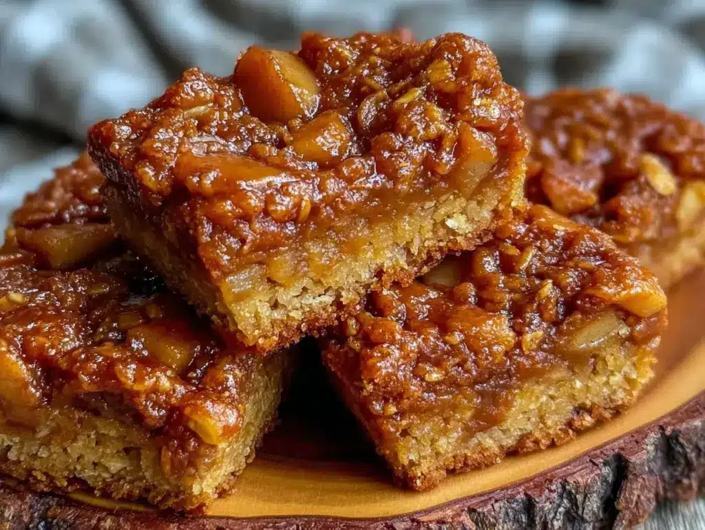 nut-free apple cinnamon oat bars - featured image