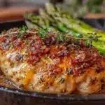 one-pan lemon herb chicken breast - featured image