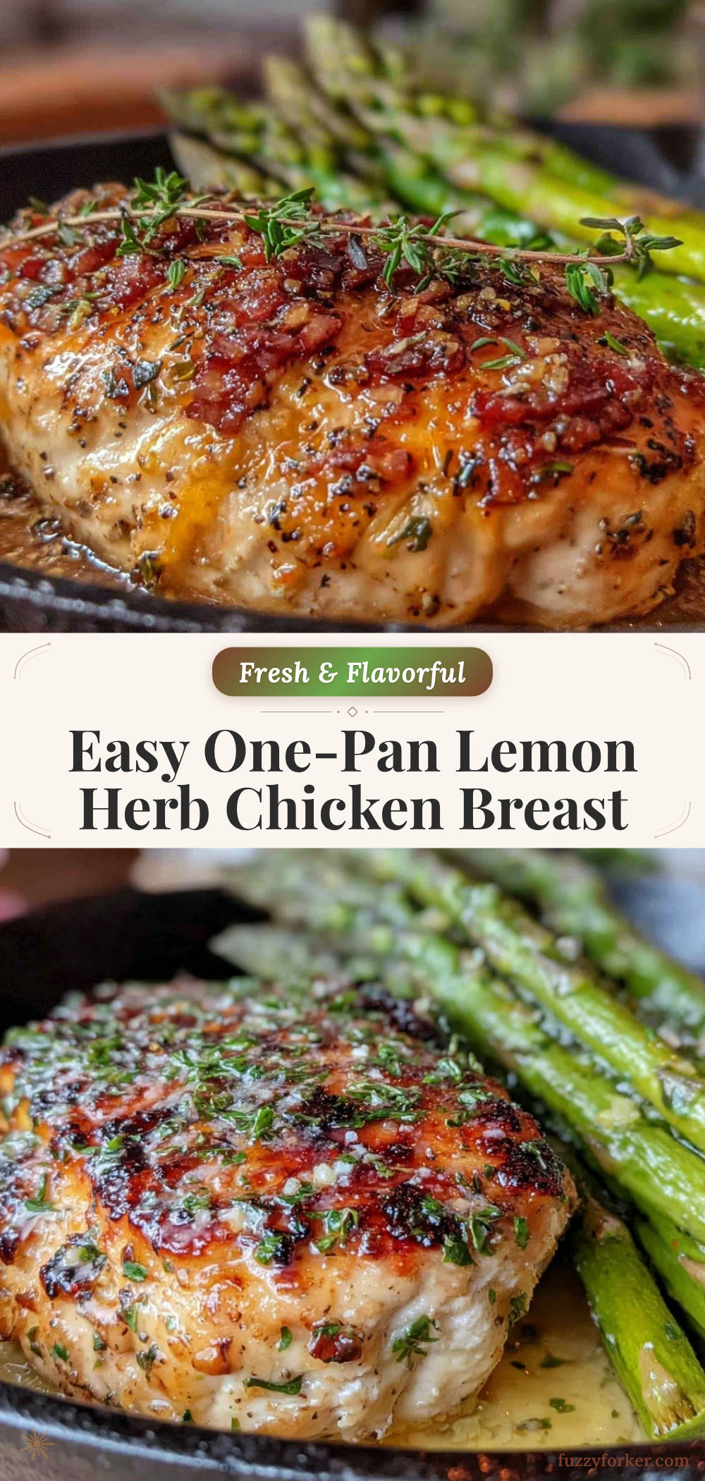 one-pan lemon herb chicken breast recipe