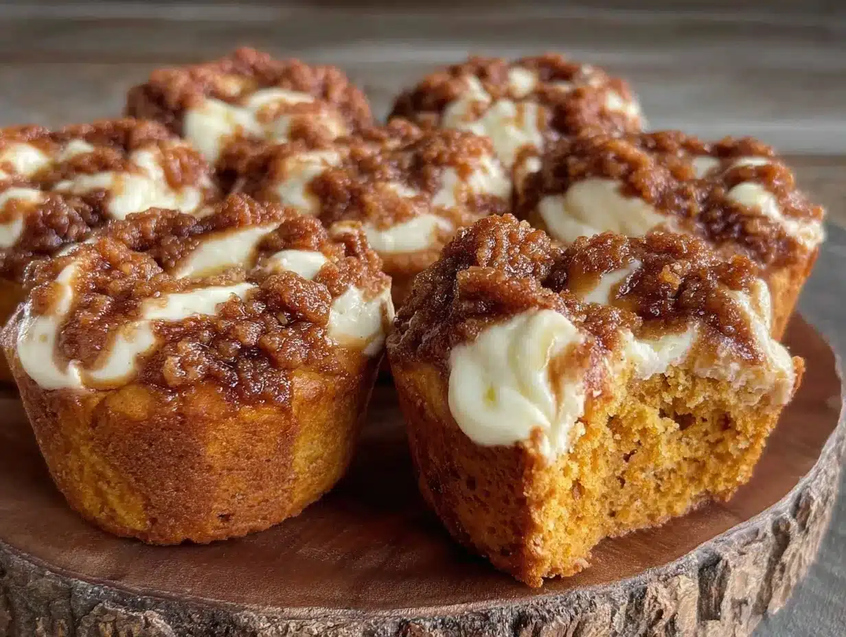 pumpkin cream cheese muffins preparation steps