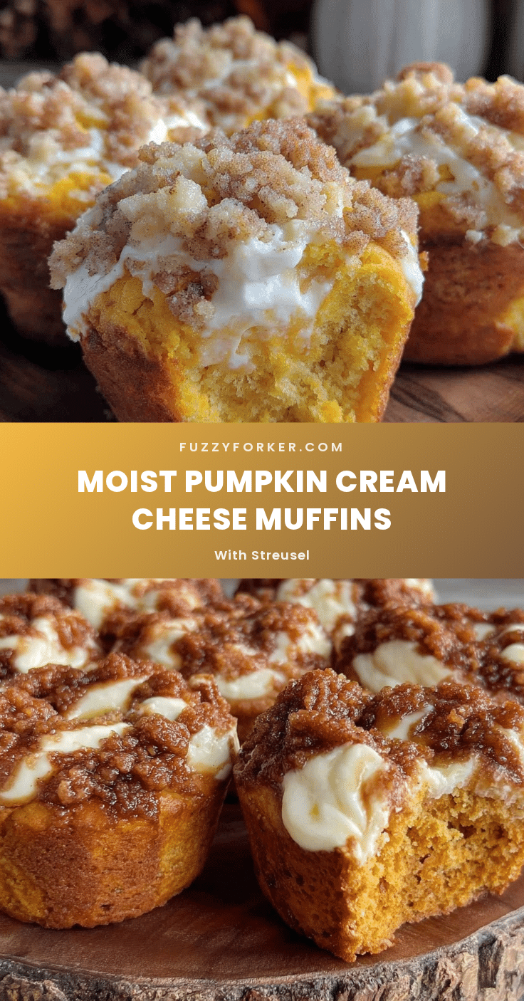 pumpkin cream cheese muffins recipe