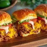 savory smash burger sliders - featured image