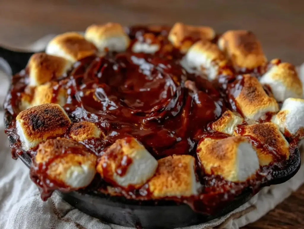 skillet smores dip - featured image