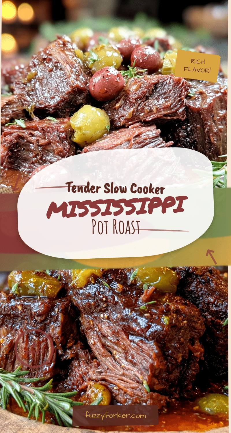 slow cooker mississippi pot roast recipe