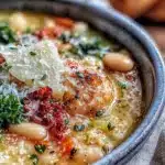 slow cooker tuscan white bean soup - featured image
