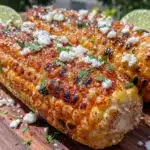 smoked paprika grilled corn on the cob - featured image
