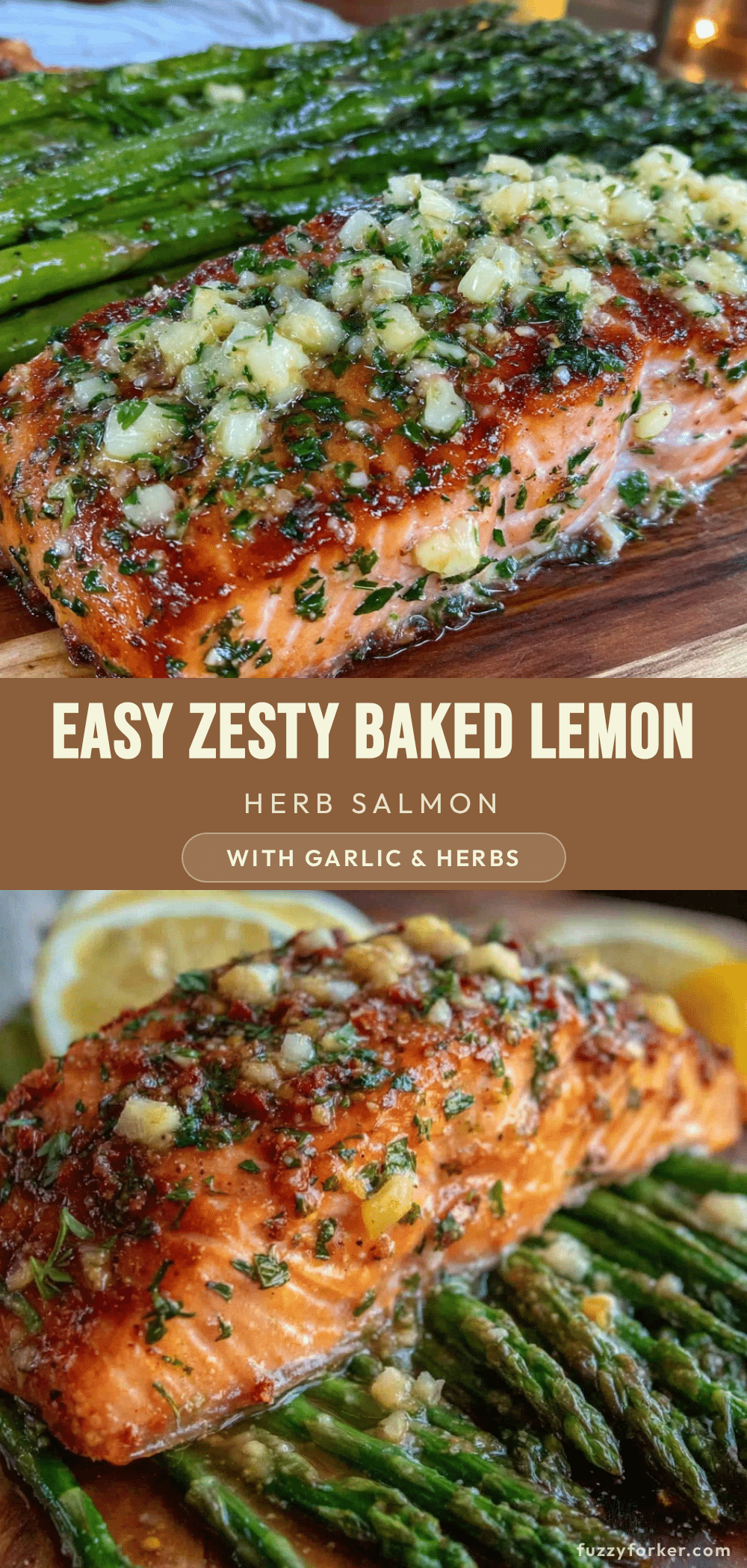 zesty baked lemon herb salmon recipe