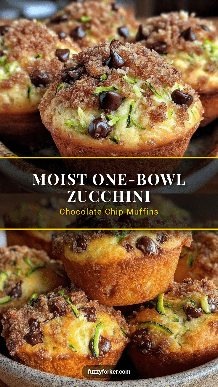 zucchini chocolate chip muffins recipe